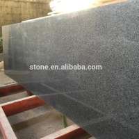 Dark grey G654 granite polished slabs G654 granite countertop G654 granite tiles