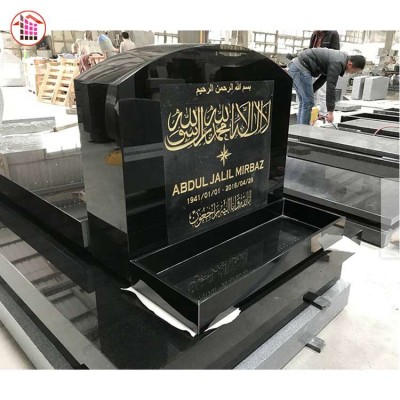 Wholesale Black Granite Tombstone South Africa Flower Bed Design Granite Cheap Tombstones In Zimbabwe