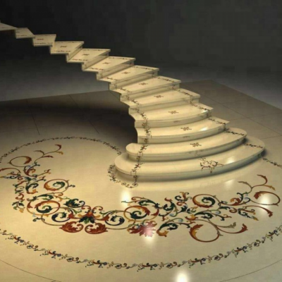 Cheap Sale Natural Stone Marble Stairs Steps