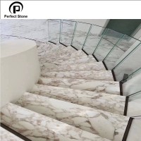 Marble Stair Steps For Price Calacatta Marble Stairs And Granite