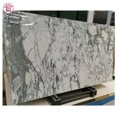 Big Flower Marble Stone Interior and exterior decoration polished Arabescato Marble Slab